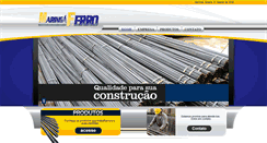 Desktop Screenshot of maringaferro.com.br