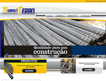 Tablet Screenshot of maringaferro.com.br